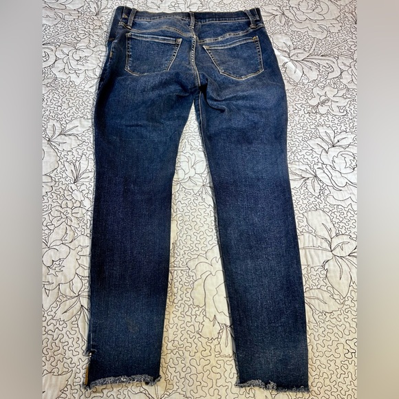 LOT OF 2 PAIR OF MATERNITY SKINNY DISTRESSED JEANS * Isabel * Old Navy Sz 8 - Picture 12 of 12